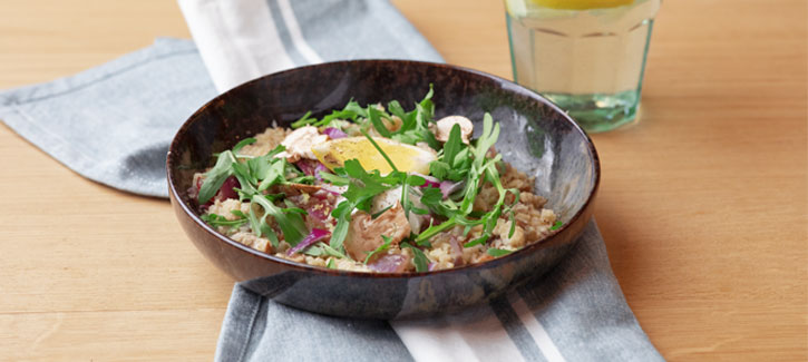 Bloemkoolrisotto_met_champignons_en_geitenkaas_Koolhydraatarme_Recepten_PowerSlim